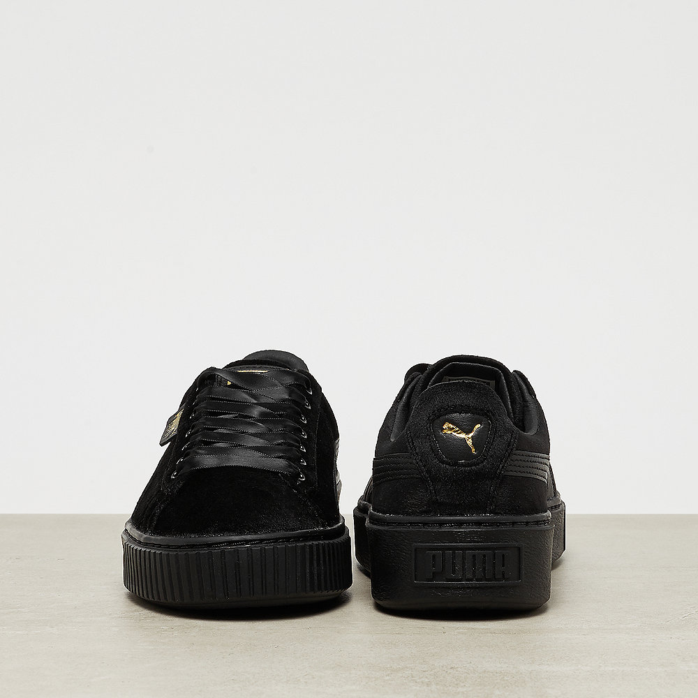 puma platform velvet black puma platform velvet black